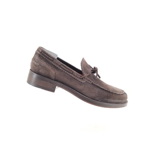TREMP ITALY Men's Split Toe Oxford Shoes Brown Leather  Size 10 M - Picture 1 of 8